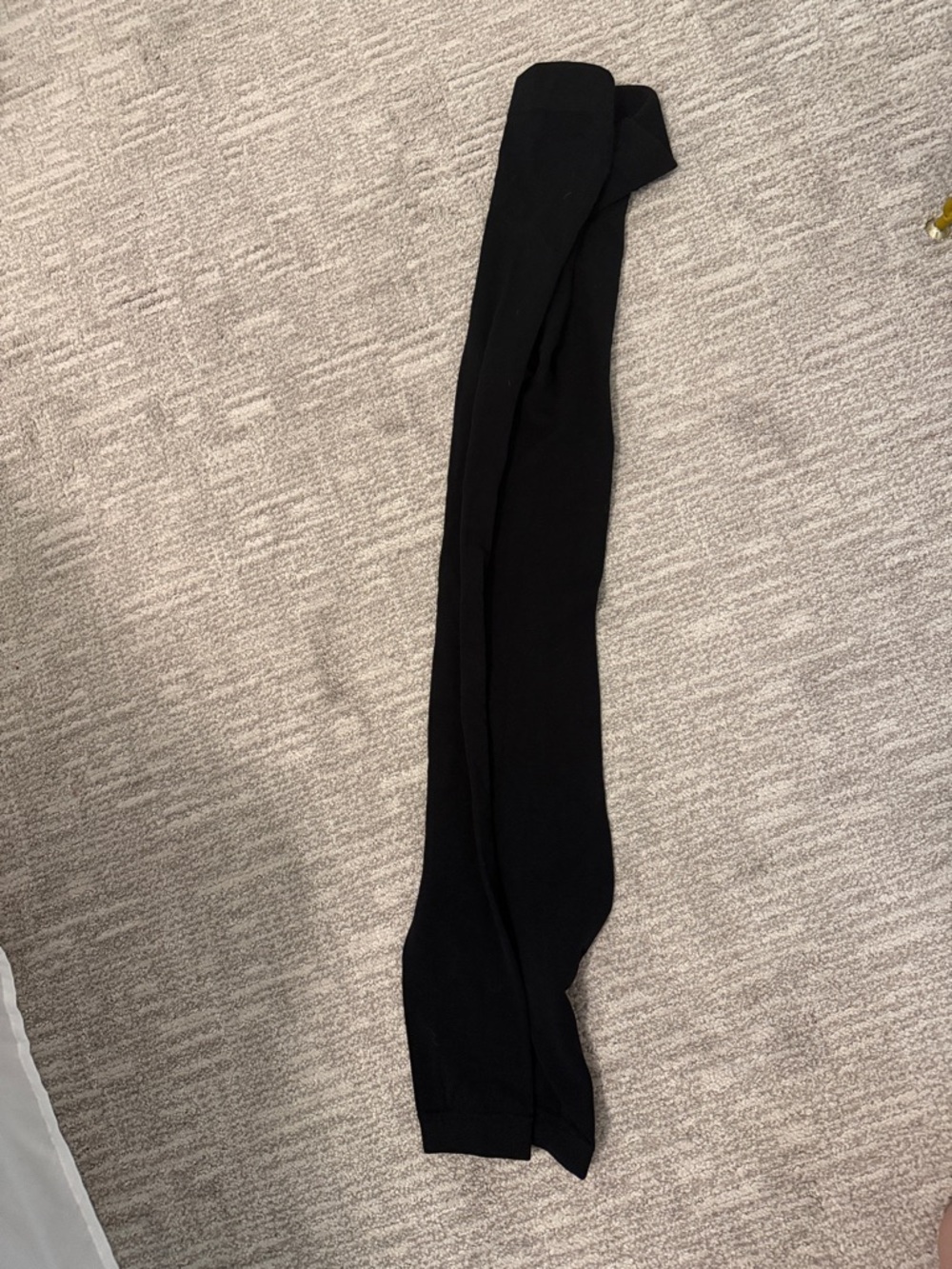 Black fleece lined tights